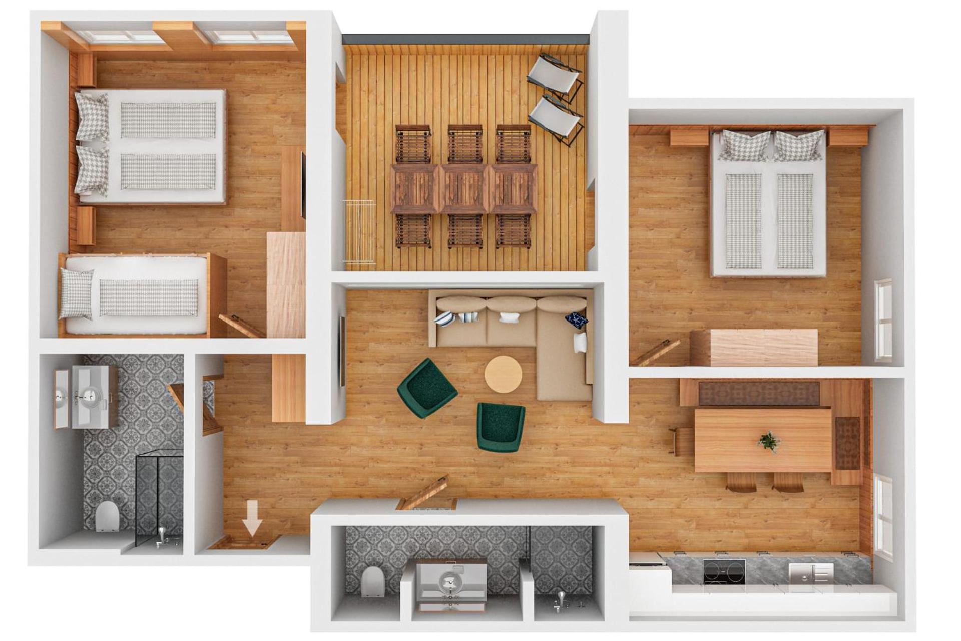 Hotel apartamentowy Berghaus - 4*